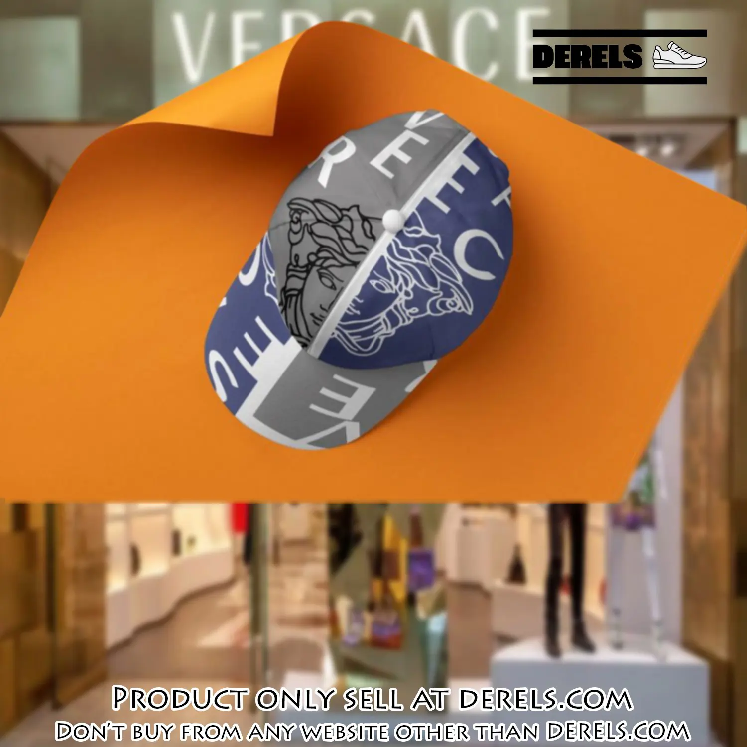 Versace luxury cap print 3d trending cap ctc1135 dr1501683